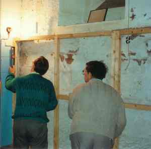 Fitting the panelling
