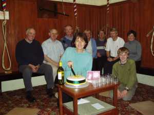 Ringers and birthday cake