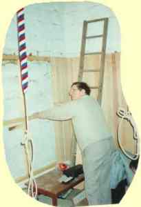 Fitting the panelling