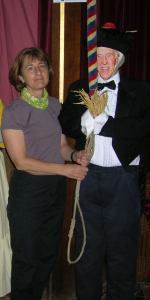 Bruce Forsyth with Chris